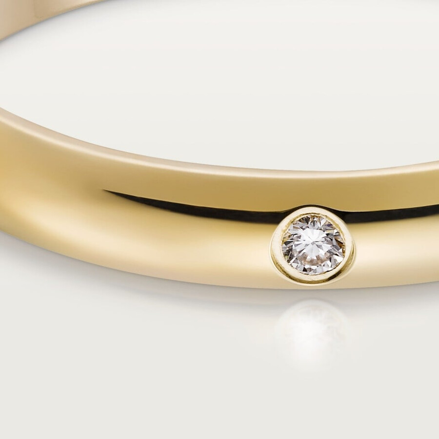fede nuziale 1895 larghezza 26 mm 1 diamante