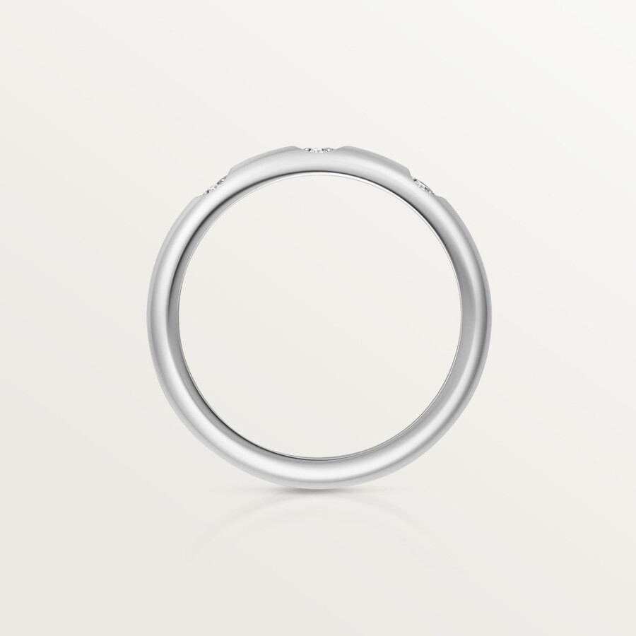 fede nuziale 1895 larghezza 26 mm 3 diamanti