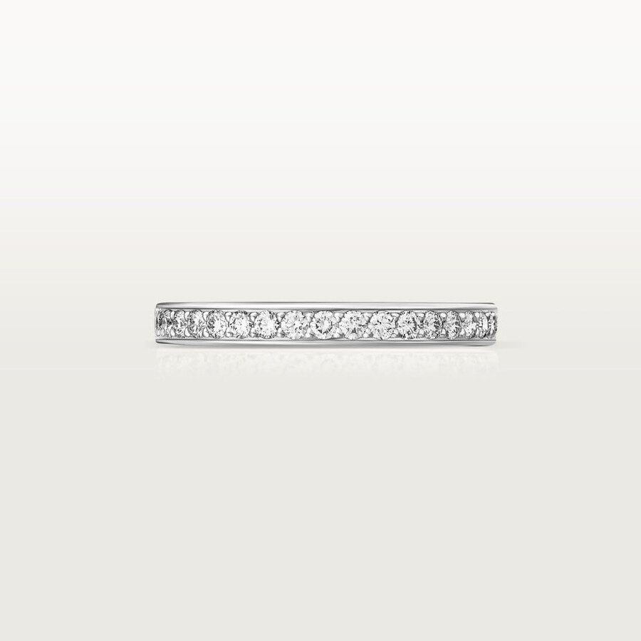 fede nuziale 1895 larghezza 26 mm semi-pavé