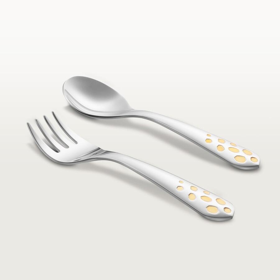 set di posate cartier baby panthère