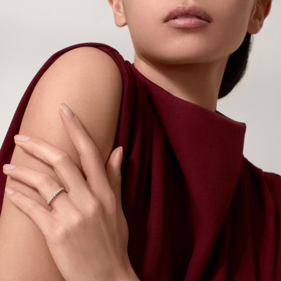 fede nuziale broderie de cartier diamanti