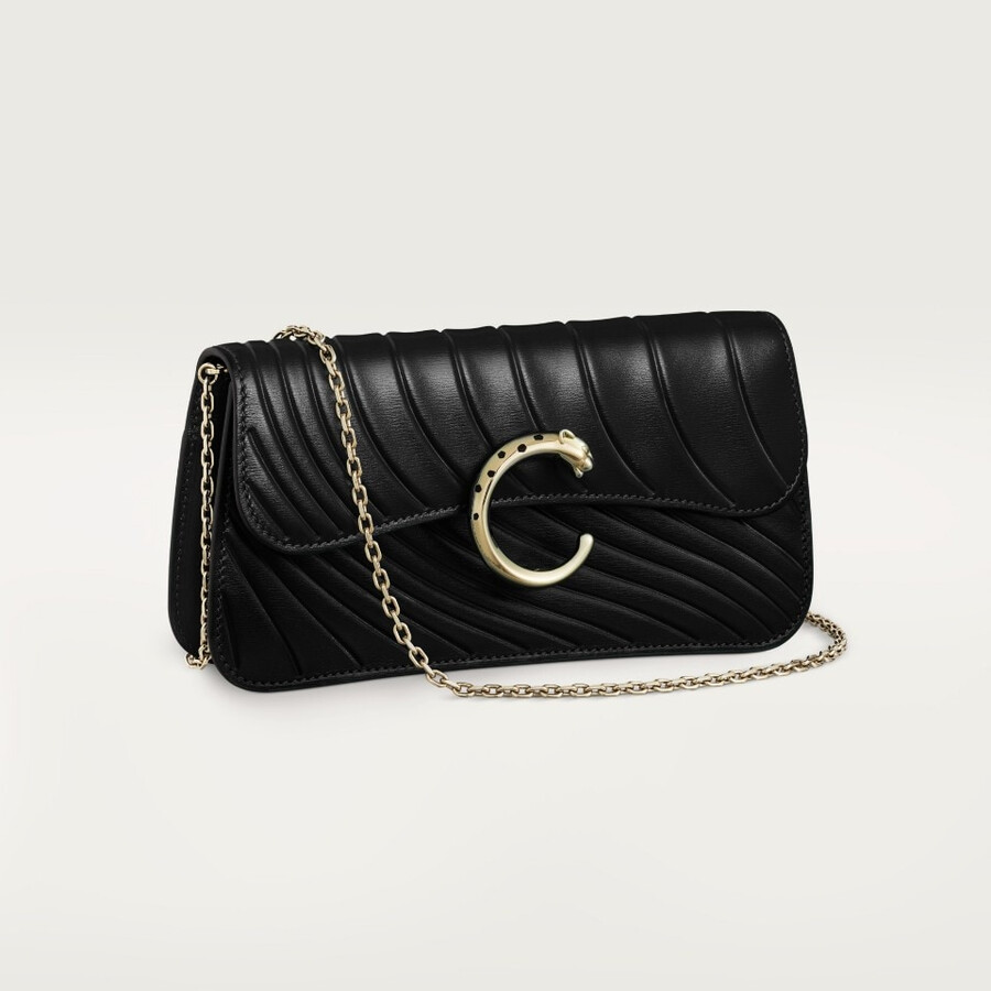 borsa a catena modello mini panthère c de cartier