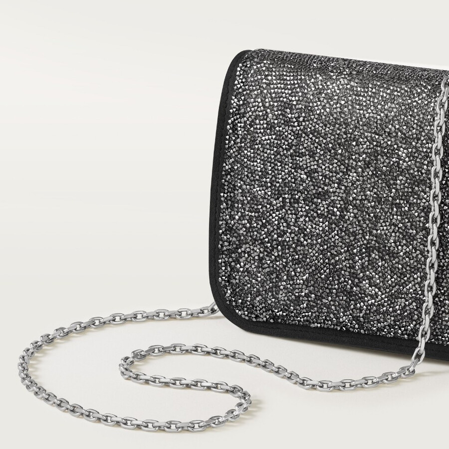 borsa a catena modello mini panthère c de cartier