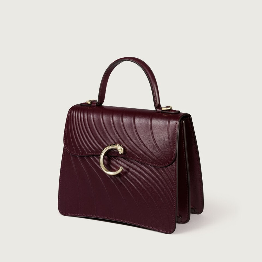 borsa a mano modello piccolo panthère c de cartier