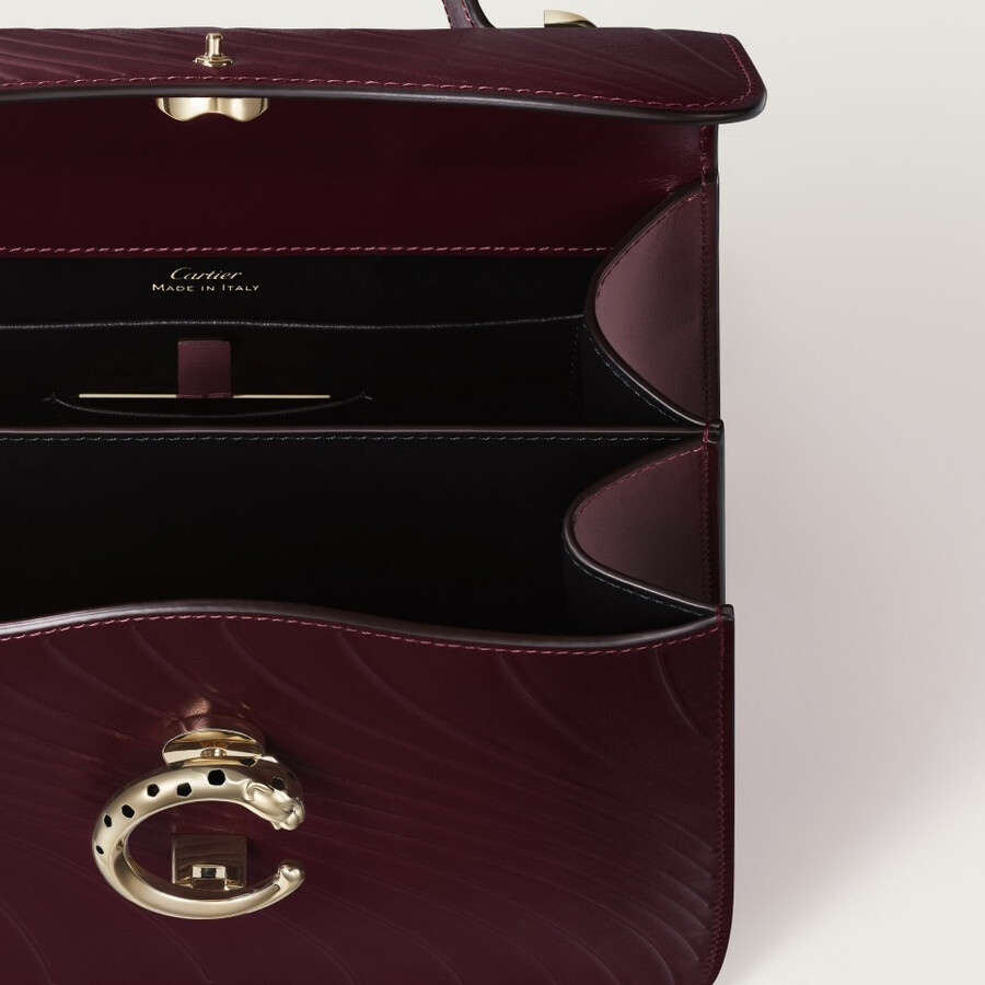 borsa a mano modello piccolo panthère c de cartier