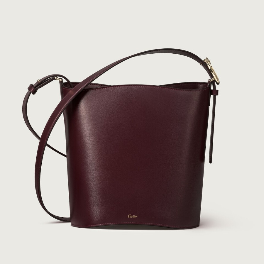 borsa a secchiello modello piccolo panthère c de cartier
