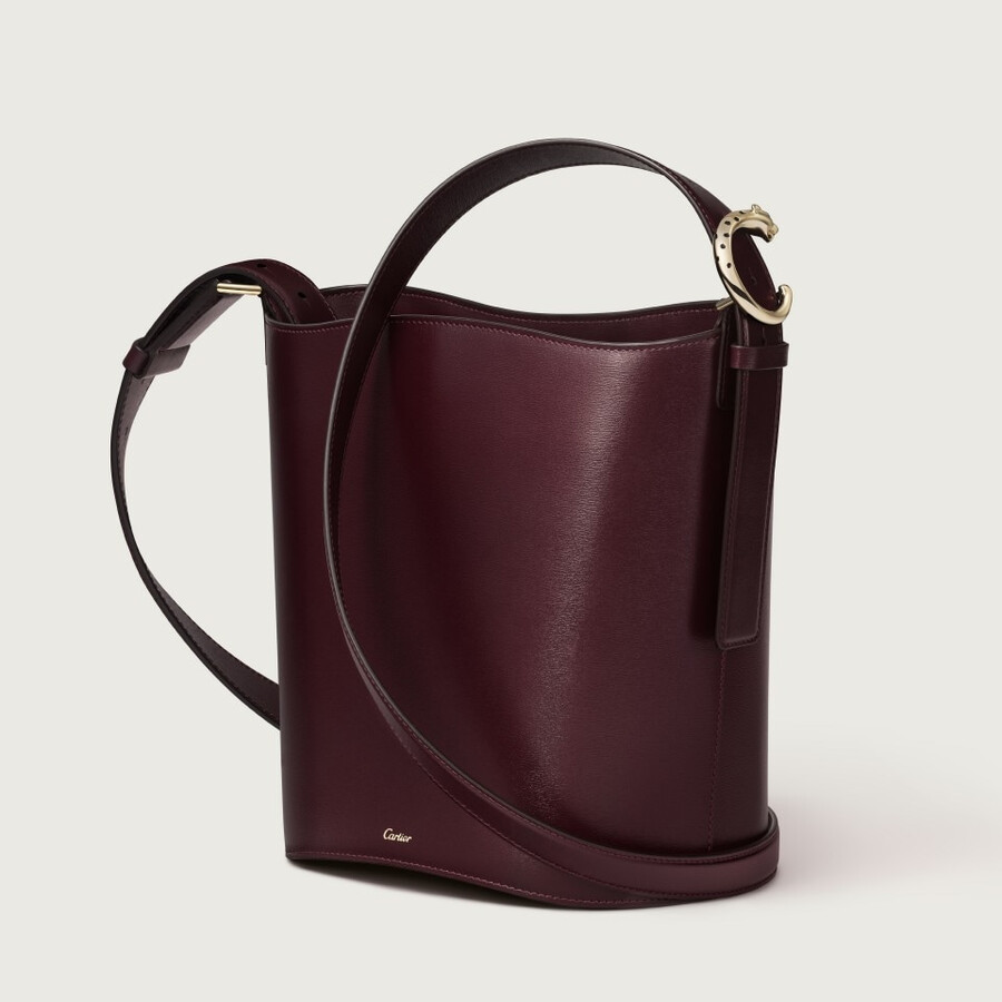 borsa a secchiello modello piccolo panthère c de cartier
