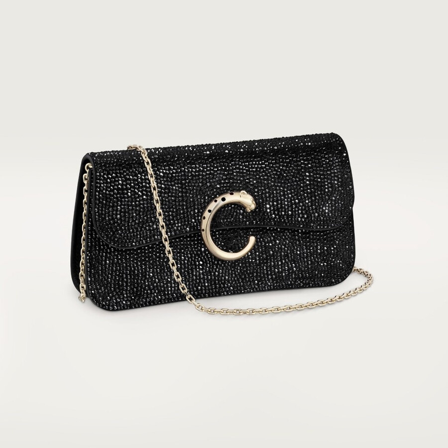borsa a catena modello mini panthère c de cartier