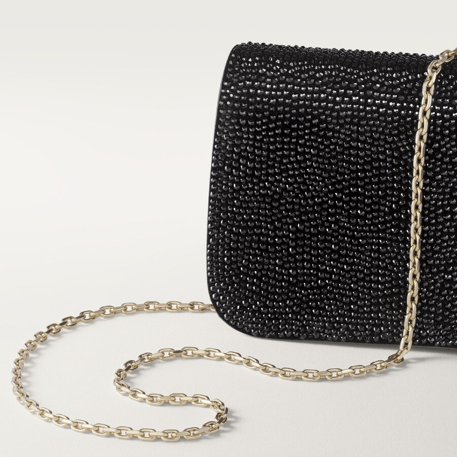 borsa a catena modello mini panthère c de cartier