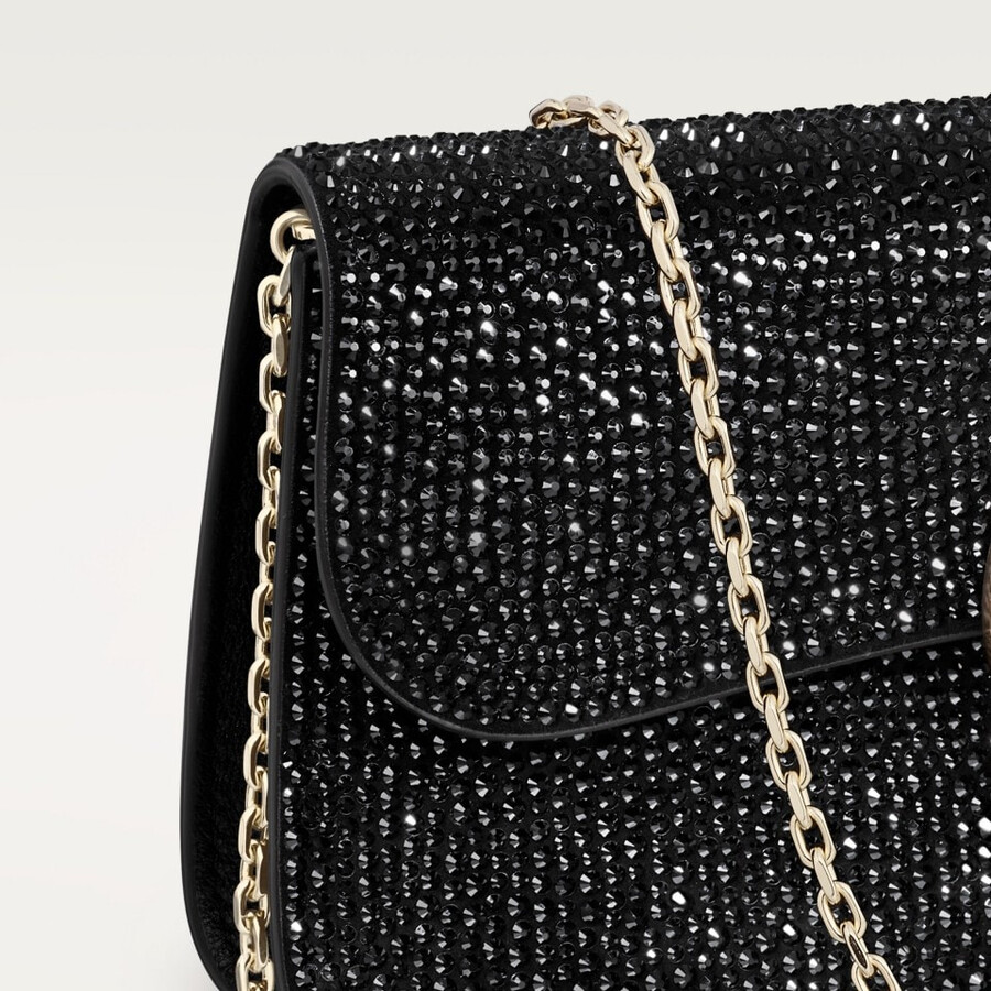 borsa a catena modello mini panthère c de cartier