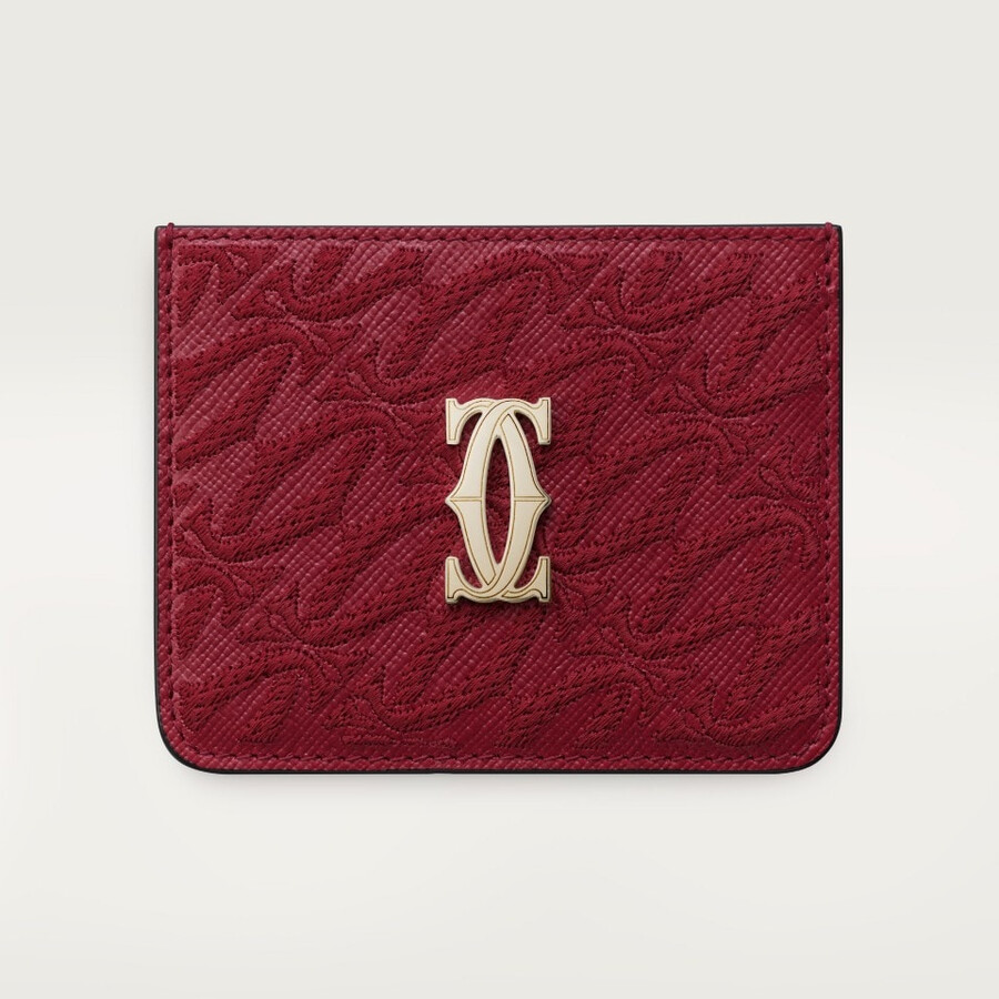 porta carte c de cartier