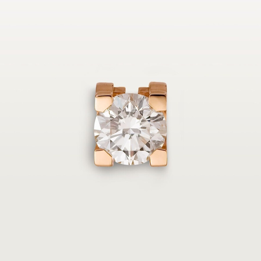 orecchini a bottone c de cartier 2 diamanti taglio brillante