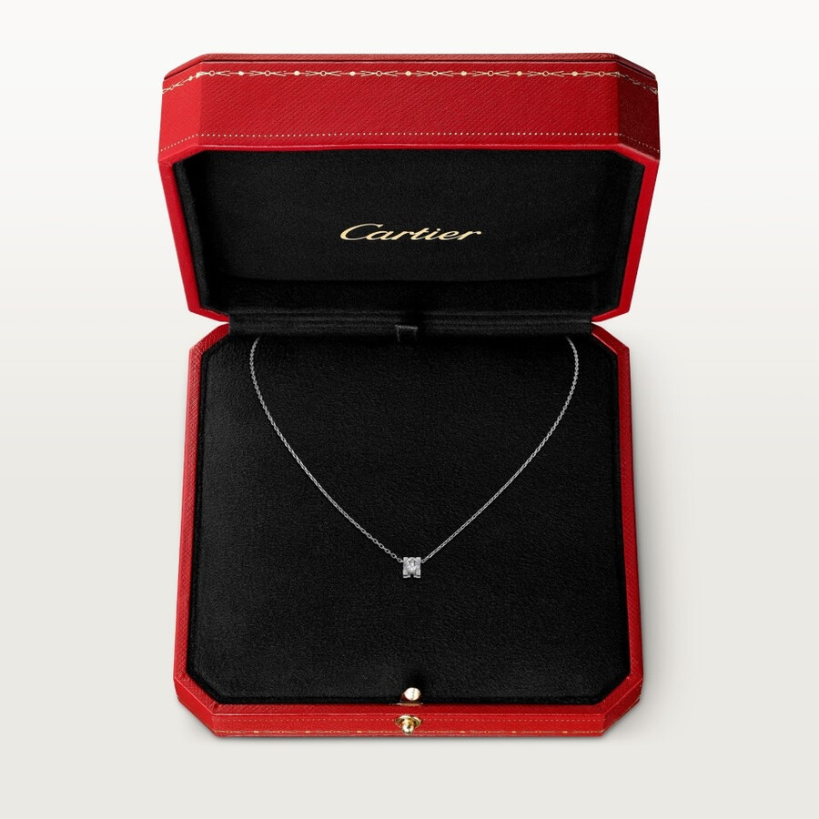 pendente c de cartier diamante taglio brillante
