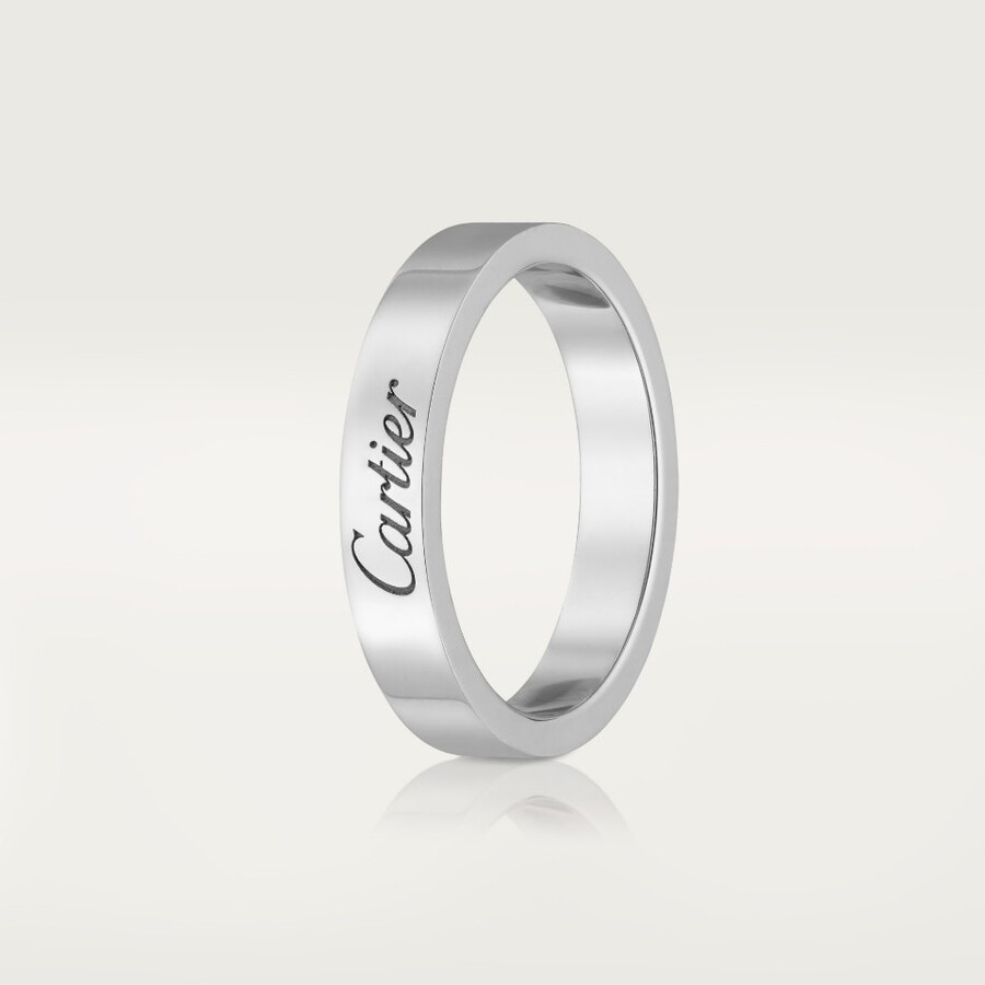 fede nuziale c de cartier larghezza 3 mm
