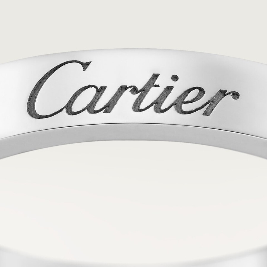 fede nuziale c de cartier larghezza 3 mm