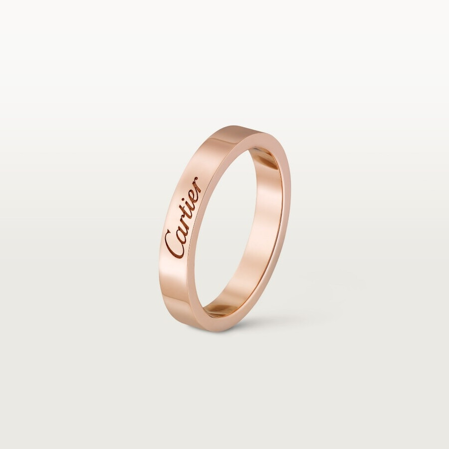 fede nuziale c de cartier larghezza 3 mm