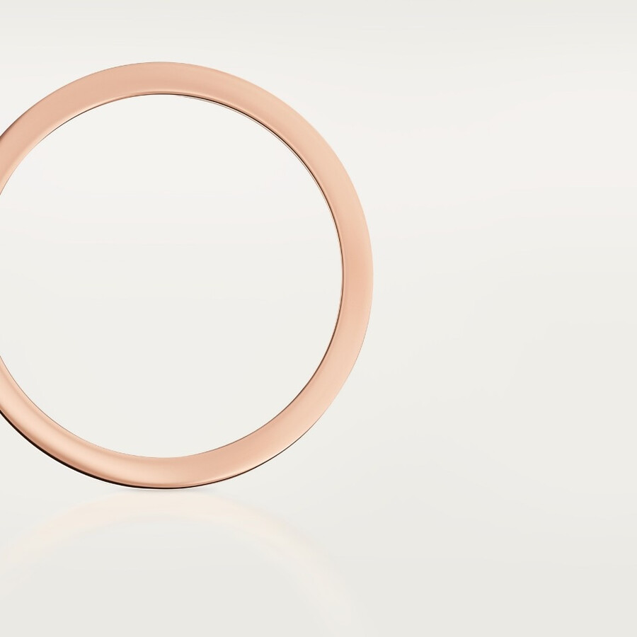 fede nuziale c de cartier larghezza 4 mm