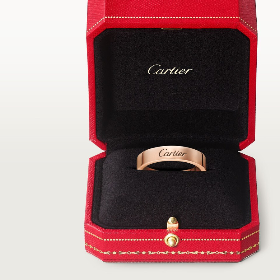 fede nuziale c de cartier larghezza 4 mm
