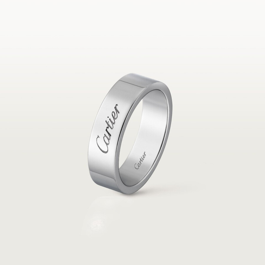 fede nuziale c de cartier larghezza 5 mm