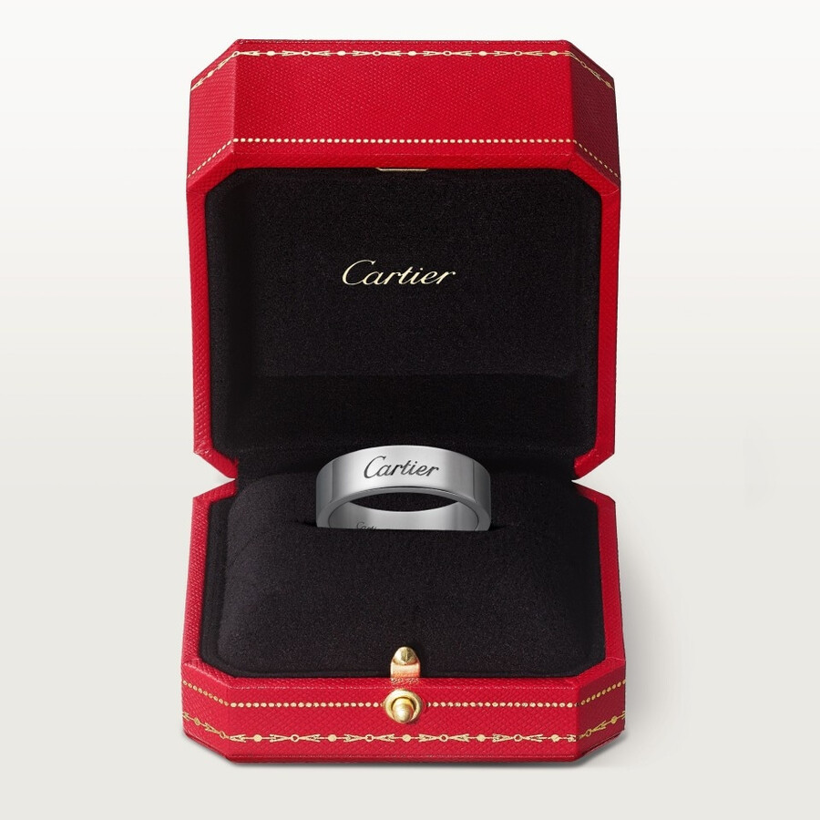 fede nuziale c de cartier larghezza 5 mm