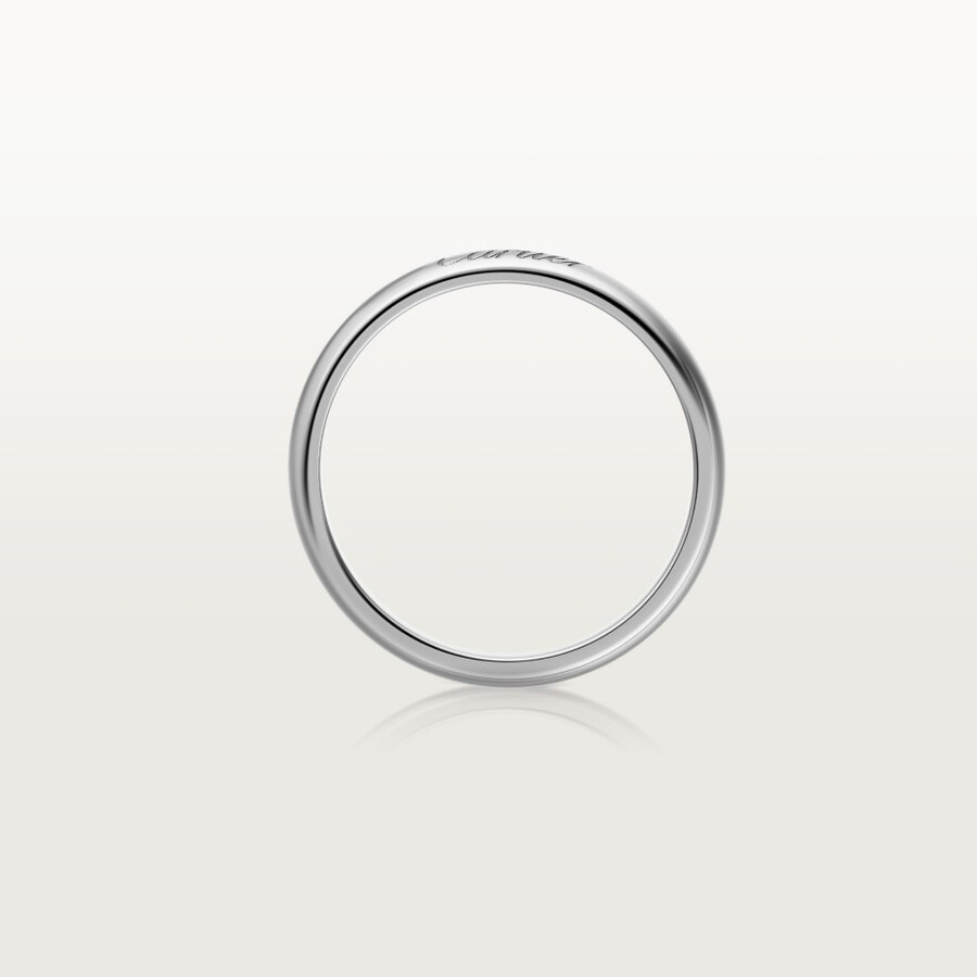fede nuziale c de cartier larghezza 3 mm