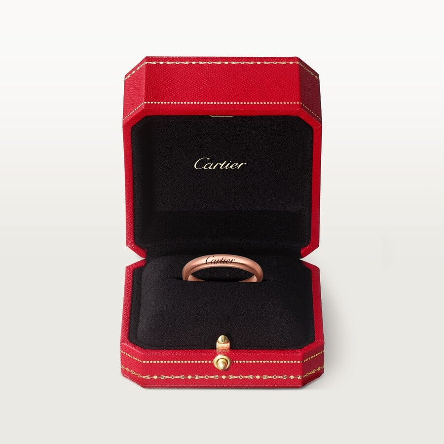 fede nuziale c de cartier larghezza 3 mm