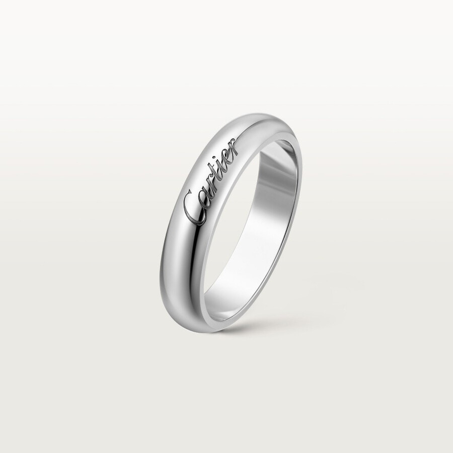 fede nuziale c de cartier larghezza 4 mm