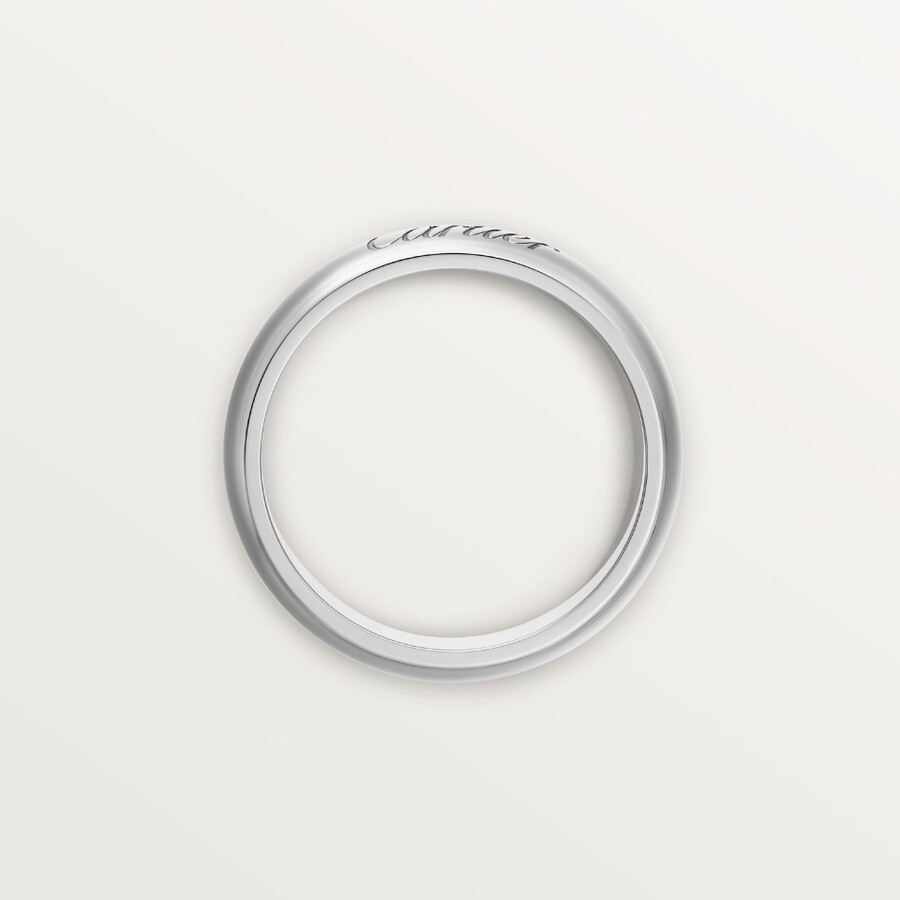 fede nuziale c de cartier larghezza 4 mm