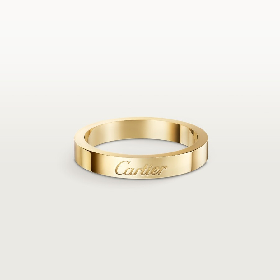 fede nuziale c de cartier larghezza 3 mm