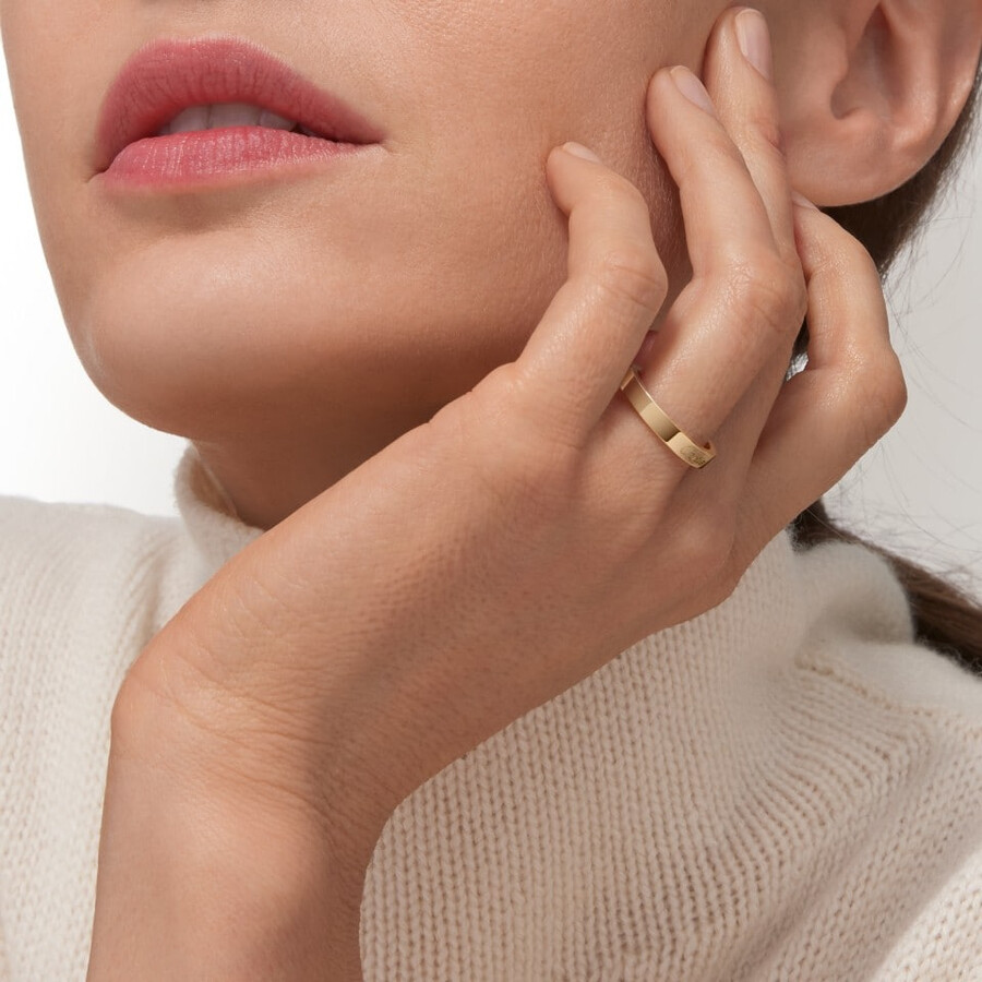 fede nuziale c de cartier larghezza 3 mm