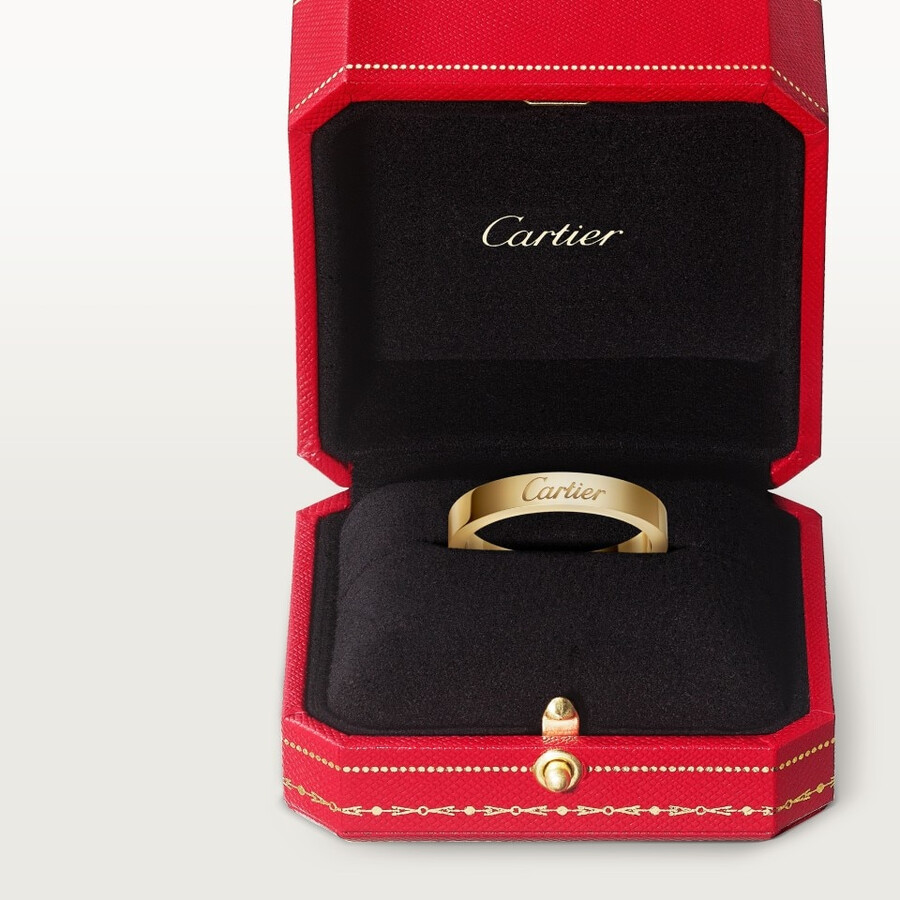 fede nuziale c de cartier larghezza 3 mm