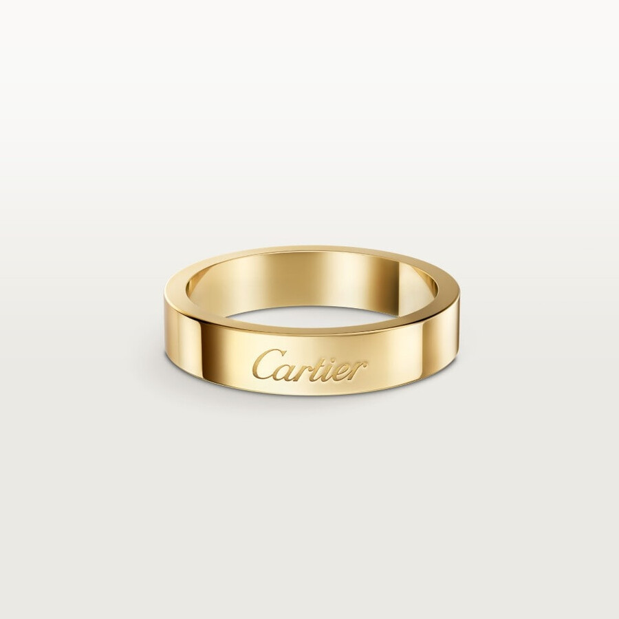 fede nuziale c de cartier larghezza 4 mm