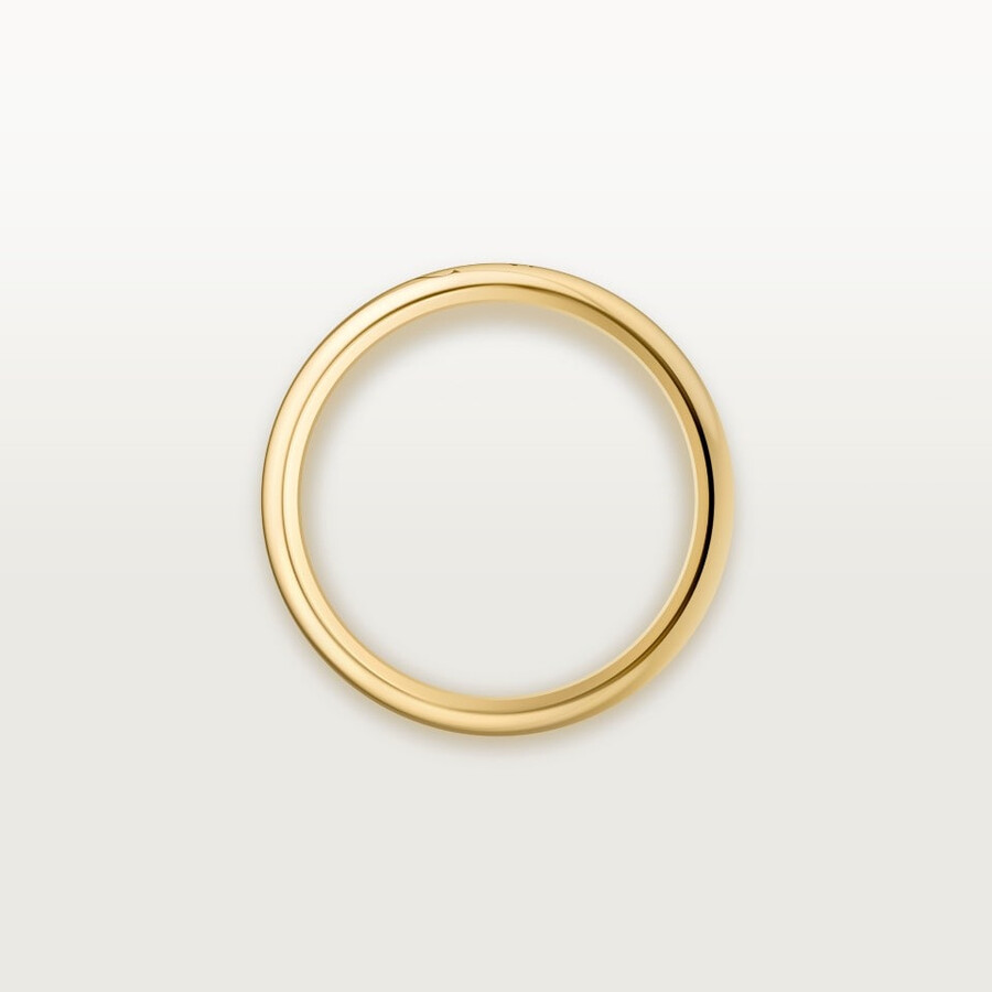 fede nuziale c de cartier larghezza 3 mm