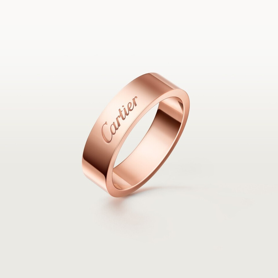 fede nuziale c de cartier larghezza 5 mm
