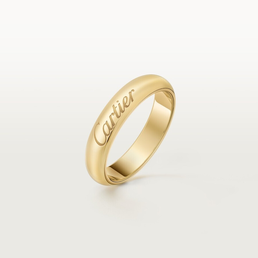 fede nuziale c de cartier larghezza 4 mm