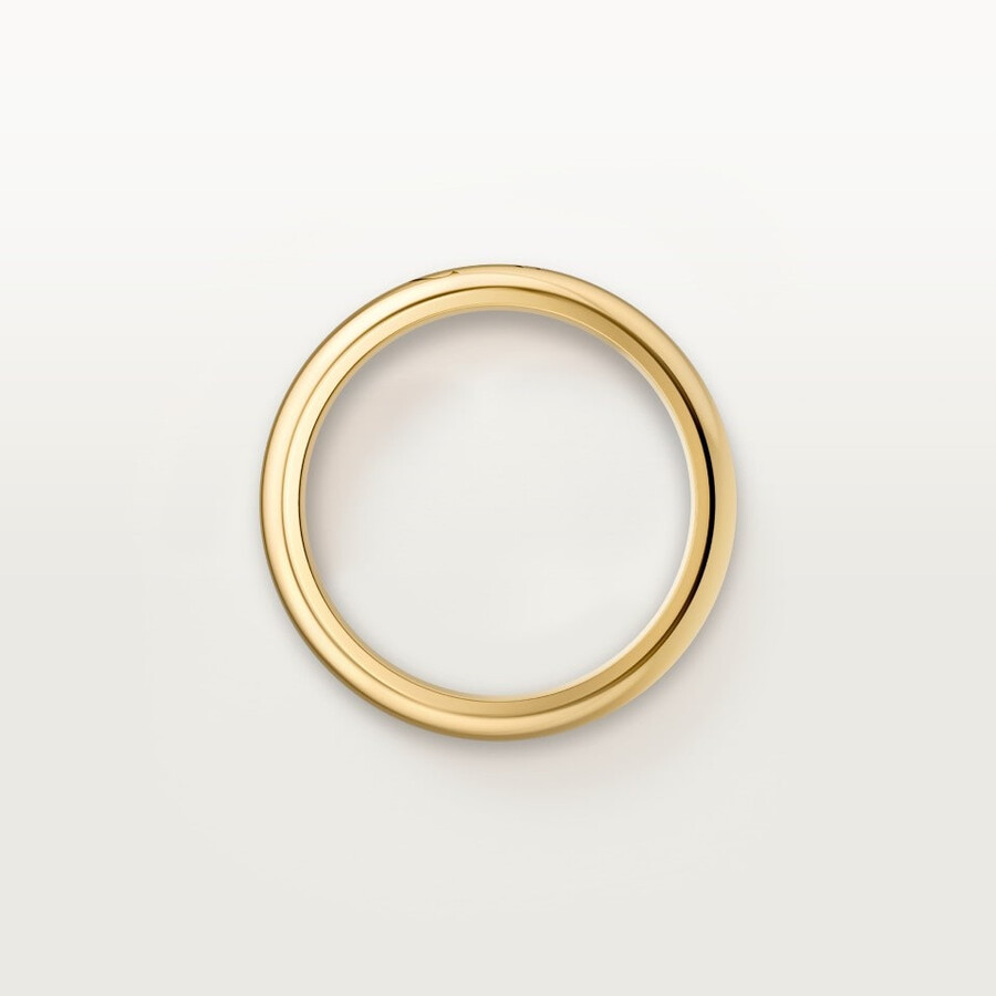 fede nuziale c de cartier larghezza 4 mm