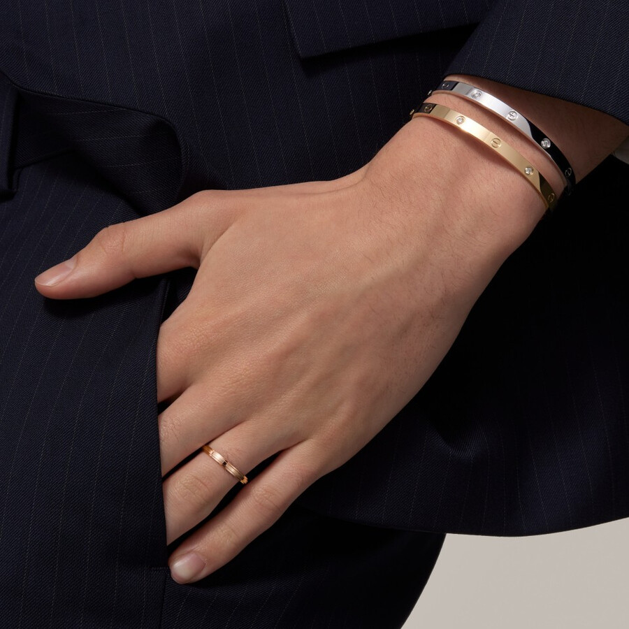 fede nuziale cartier damour larghezza 25 mm