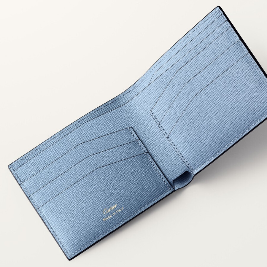 portafoglio compatto per 6 carte di credito cartier losange