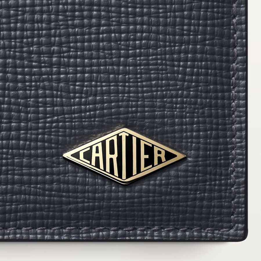 portafoglio compatto per 6 carte di credito cartier losange