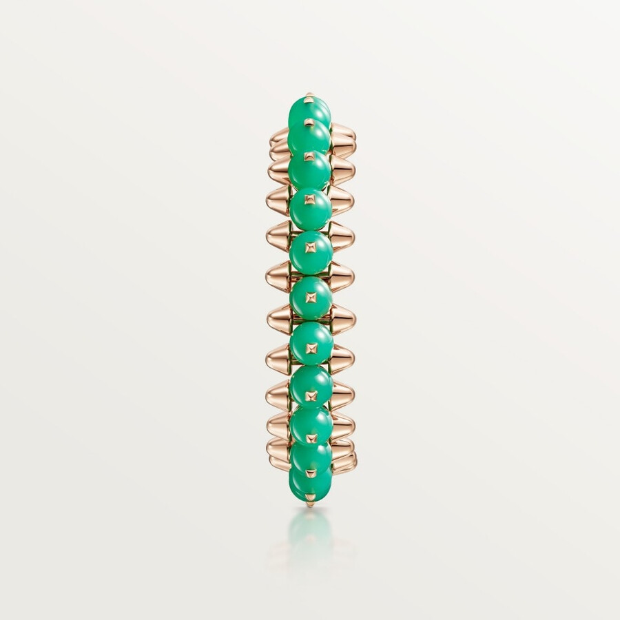 bracciale clash de cartier crisoprasio modello extra-large