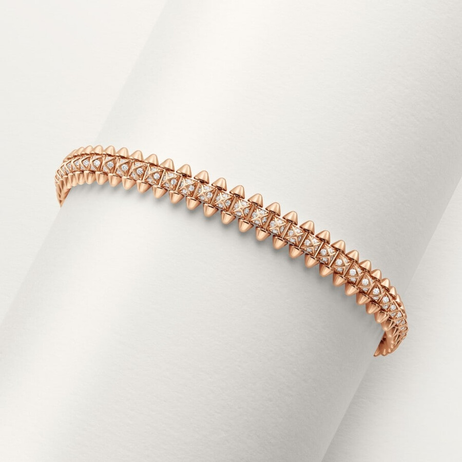 bracciale clash de cartier flessibile modello piccolo pavé