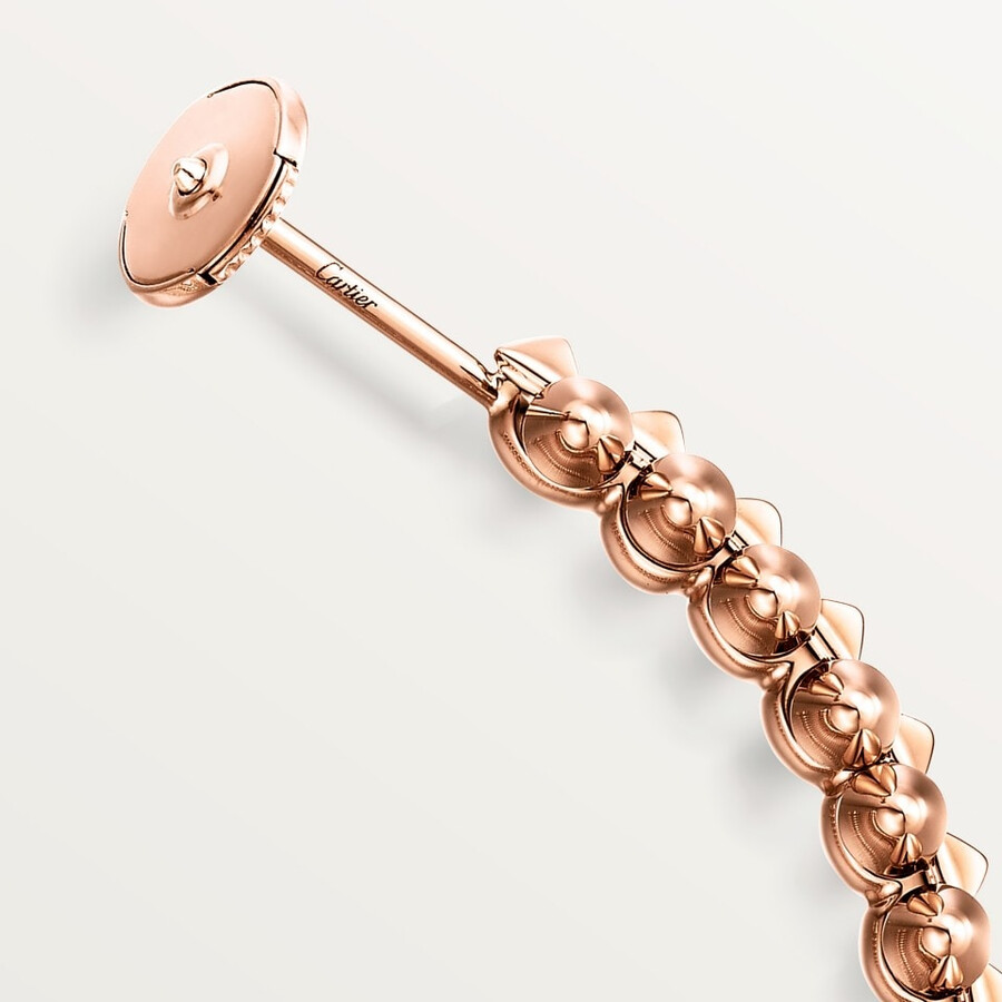 orecchini a cerchio clash de cartier modello grande