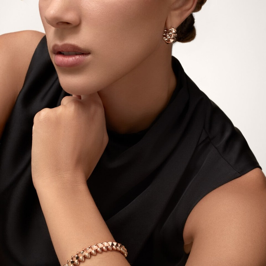orecchino singolo clash de cartier modello grande