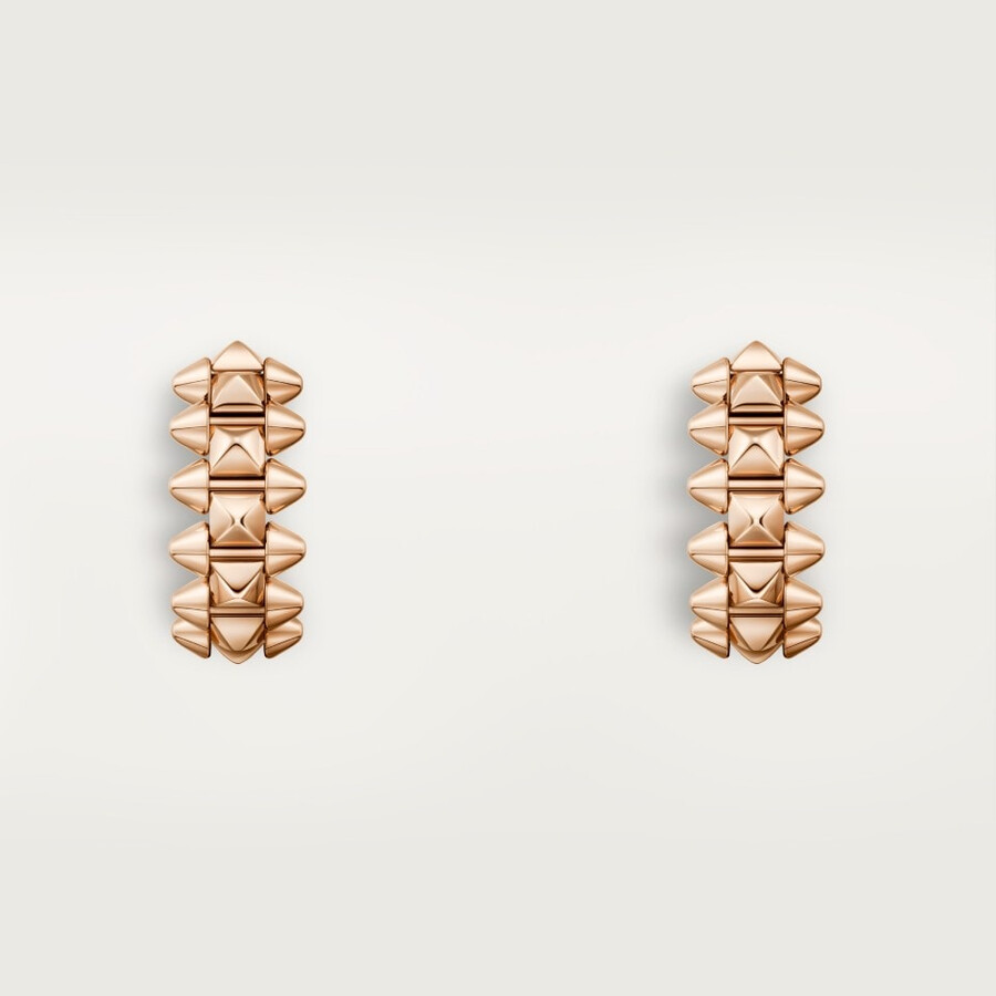 orecchini a cerchio clash de cartier modello mini