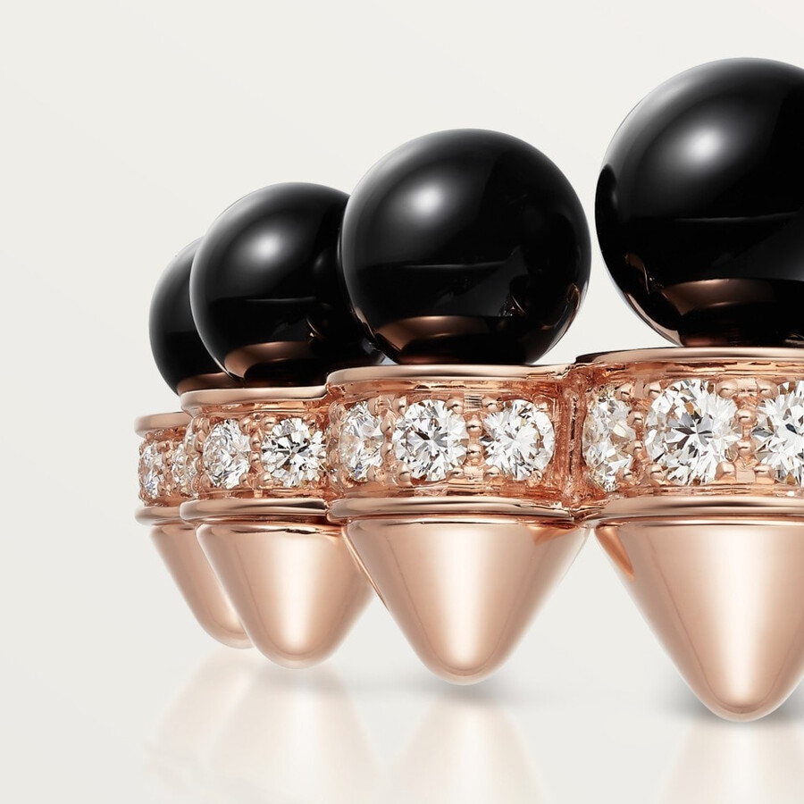 anello clash de cartier onice modello extra-large diamanti