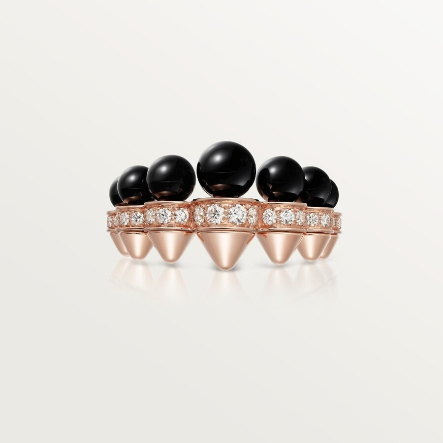 anello clash de cartier onice modello extra-large diamanti