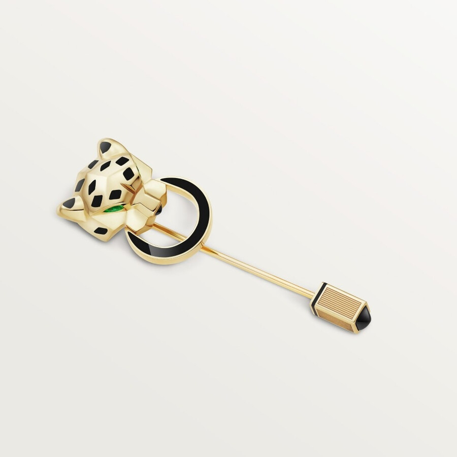 spilla da cravatta cartier con pantera