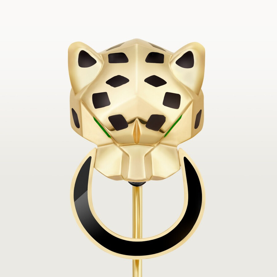 spilla da cravatta cartier con pantera