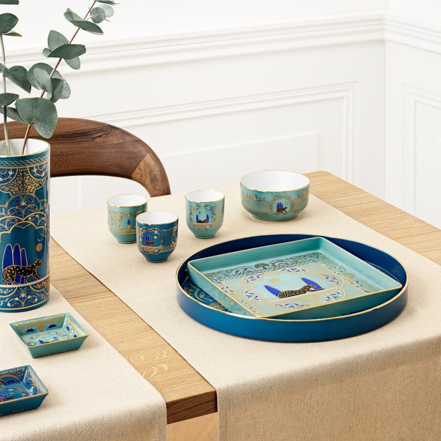 set di due ciotole panthère de cartier