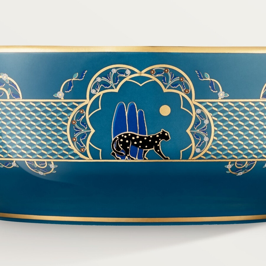 set di due ciotole panthère de cartier